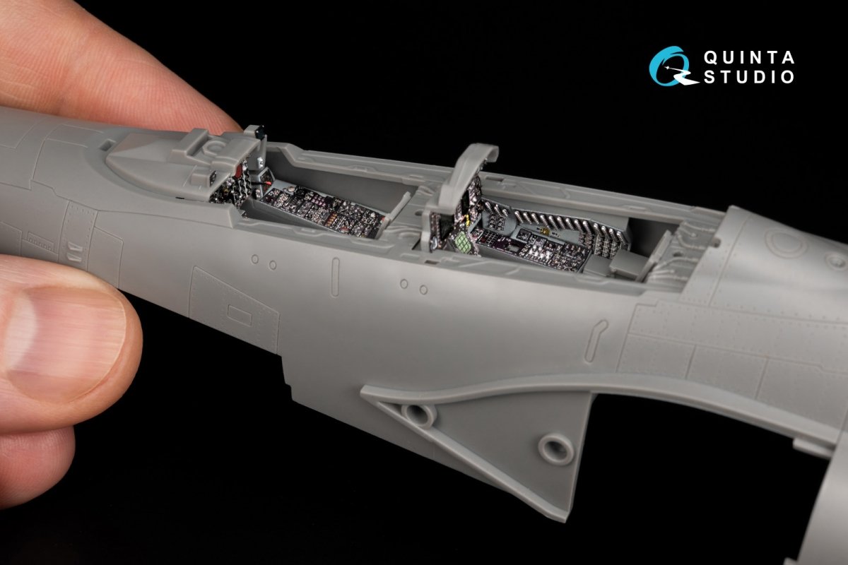 Quinta Studio QDS-48341 F-4G early 3D-Printed &amp;amp; coloured Interior on decal paper (Meng) (Small version) 1/48 – zdjęcie 9