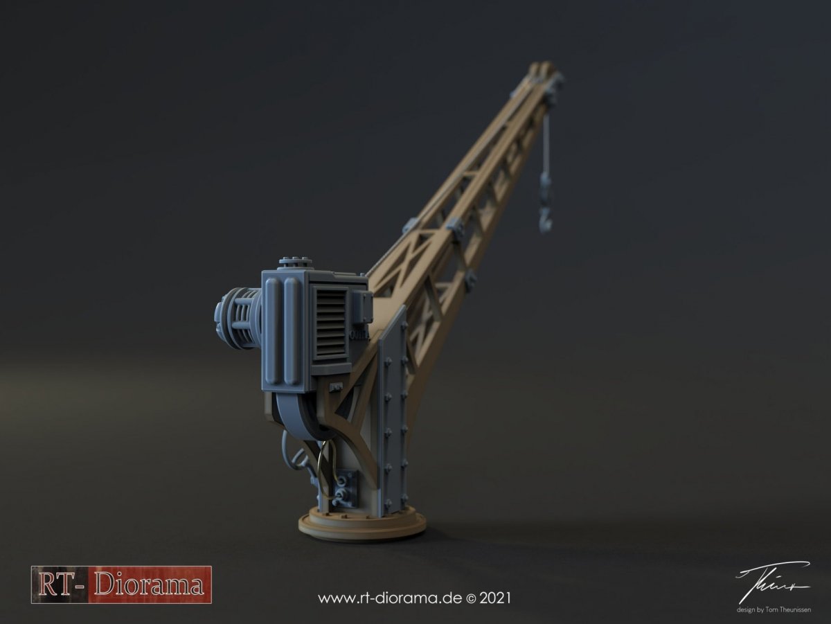 RT-Diorama 35678 4to. Electric Port Crane 1/35 – image 5