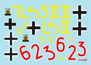 Star Decals 16-D1007 PzKpfw I Ausf B Attack on Norway and France 1940 1/16 – Bild 2