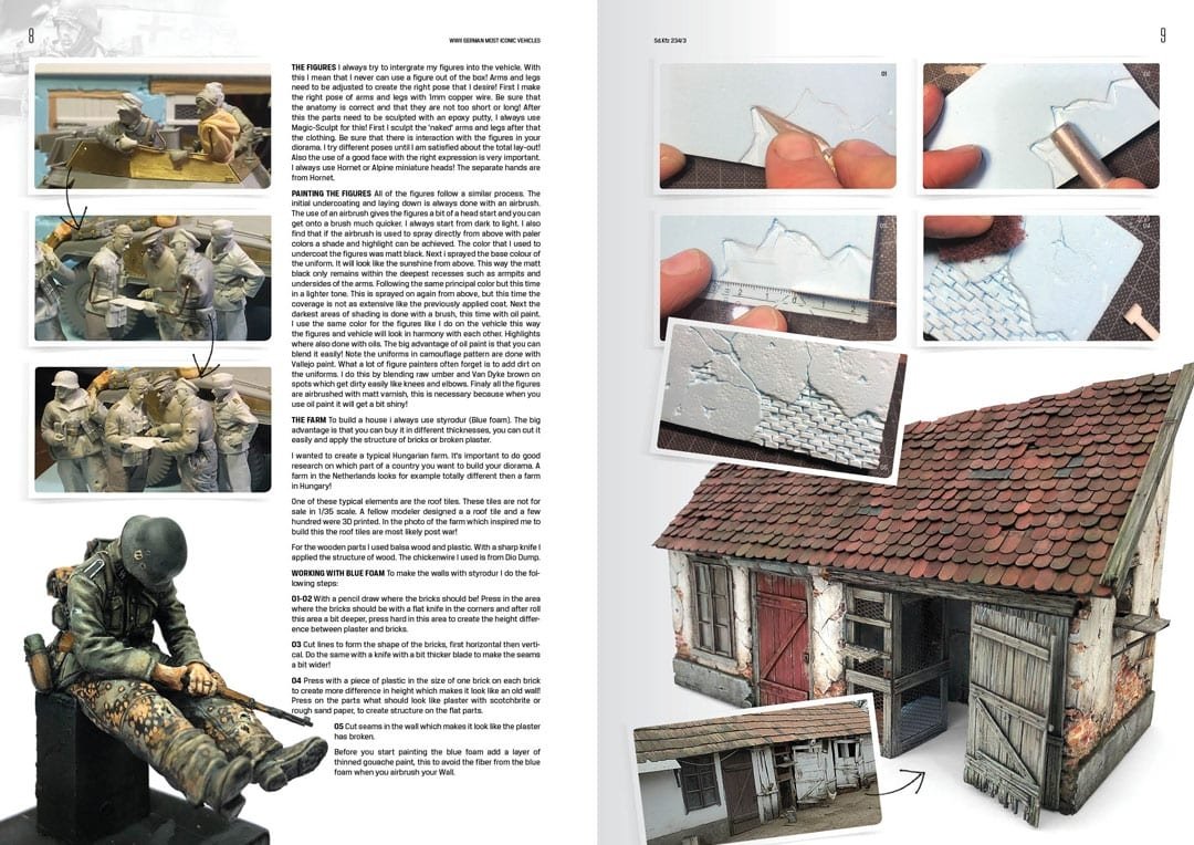 AK Interactive 514 WWII GERMAN MOST ICONIC SS VEHICLES. VOLUME 1 – zdjęcie 5