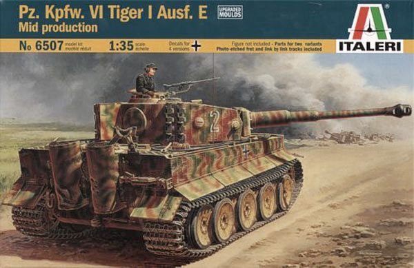 Italeri 6507 Pz.Kpfw.VI Tiger I Ausf.E mid production 1/35