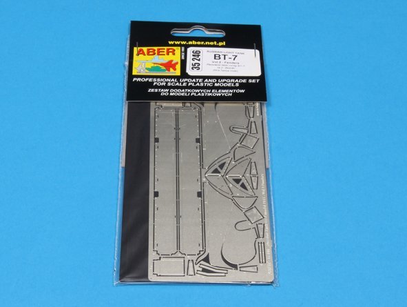 Aber 35246 Russian light tank BT-7 - vol. 2 - additional set - fenders 1/35 – obrázek 3