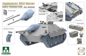 Takom 2170 Jagdpanzer 38(t) Hetzer Early Production Full Interior 1/35 – Bild 2