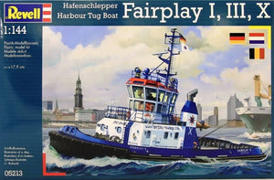Revell 05213 Harbor Tug Boat Fairplay I,III,X,XIV (1/144)