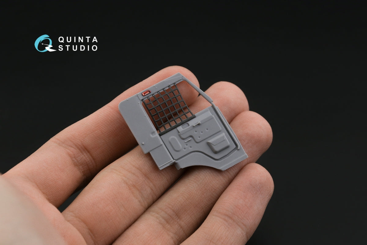 Quinta Studio QD43001 KAMAZ-43509 3D-Printed colored Interior on decal paper (Zvezda) 1/43 – image 13