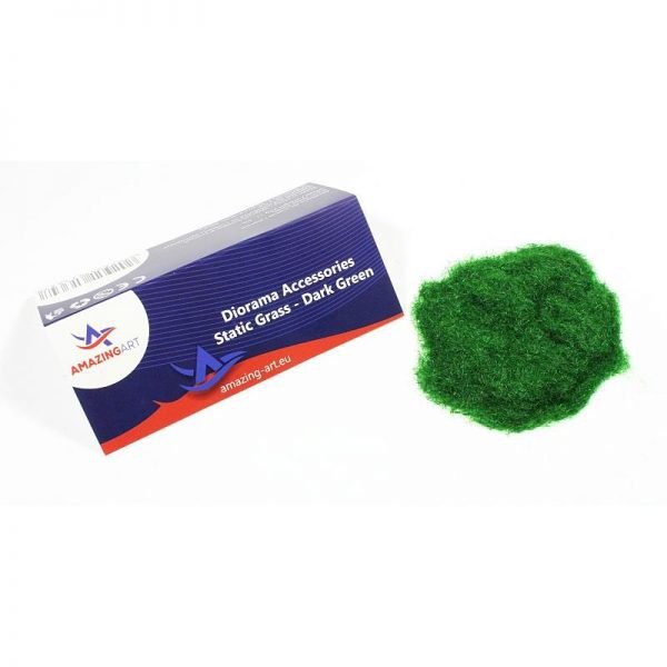 Amazing Art 13647 Static Grass 2mm - Dark Green