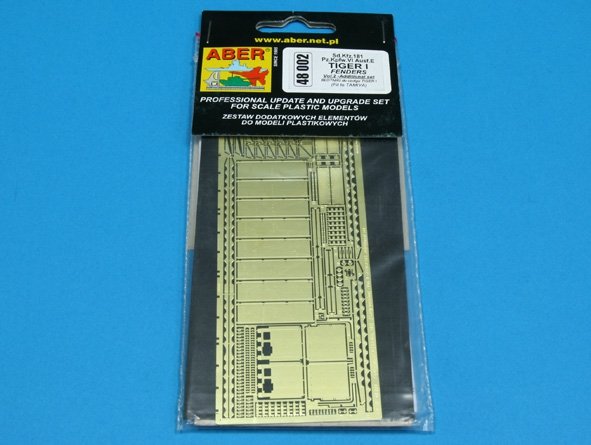 Aber 48002 Sd.Kfz.181 Pz.Kpfw.VI Ausf.E Tiger I early production - vol. 2 - additional set - fenders 1/48 – Bild 3