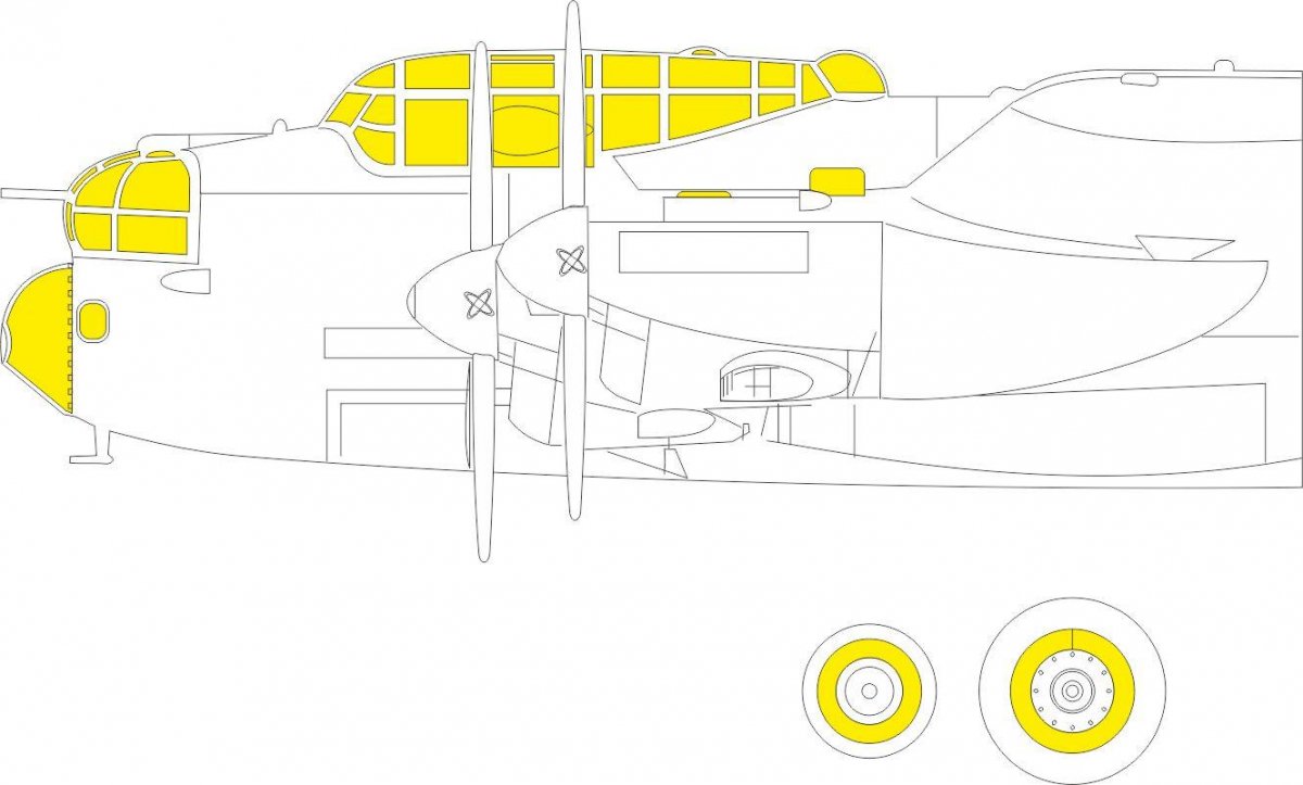 Eduard 644123 Lancaster B Mk.I LööKplus HKM 644123 1/48 – immagine 2