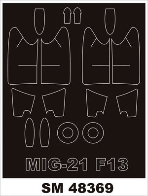 Montex SM48369 MiG-21F-13 TRUMPETER (1/48)