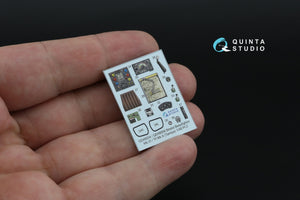 Quinta Studio QD+48554 Bristol Beaufighter Mk.VI 3D-Printed &amp;amp; colored Interior on decal paper (Tamiya) (with 3D-printed resin parts) 1/48 – image 4