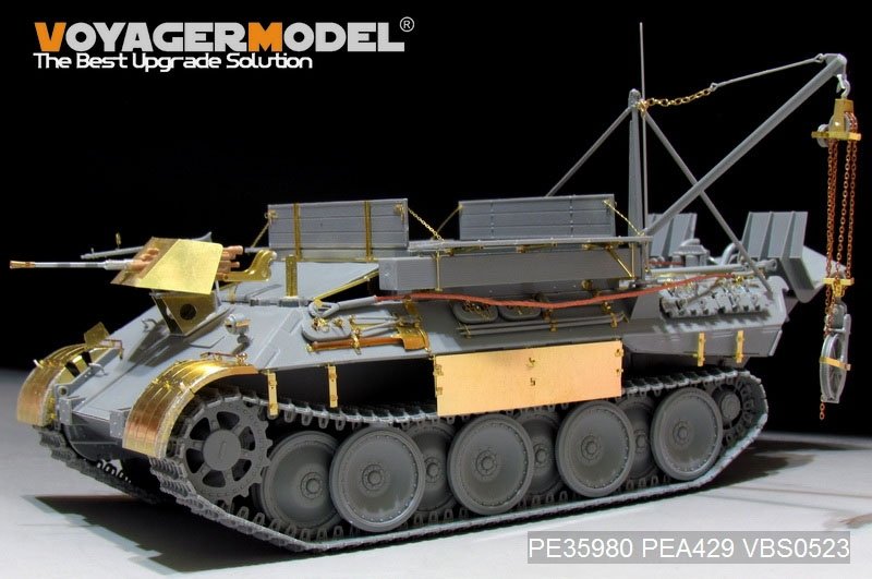Voyager Model PE35980 WWII German Bergepanther Ausf.A (Late type,Panther G tool holders) Basic For TAKOM 2101 1/35 – image 2