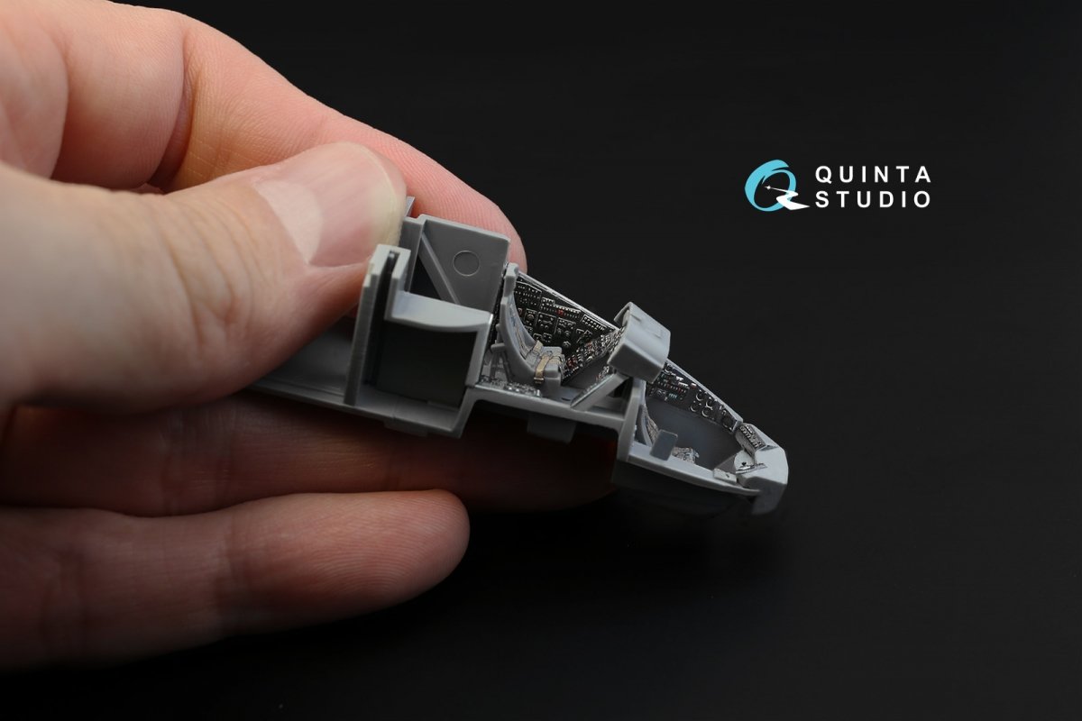 Quinta Studio QD72019 Mi-24V NATO 3D-Printed &amp;amp; colored Interior on decal paper (for Zvezda kit) 1/72 – image 3