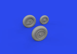 Eduard 648934 J-35 Draken wheels Type 1 HASEGAWA 1/48 – image 2