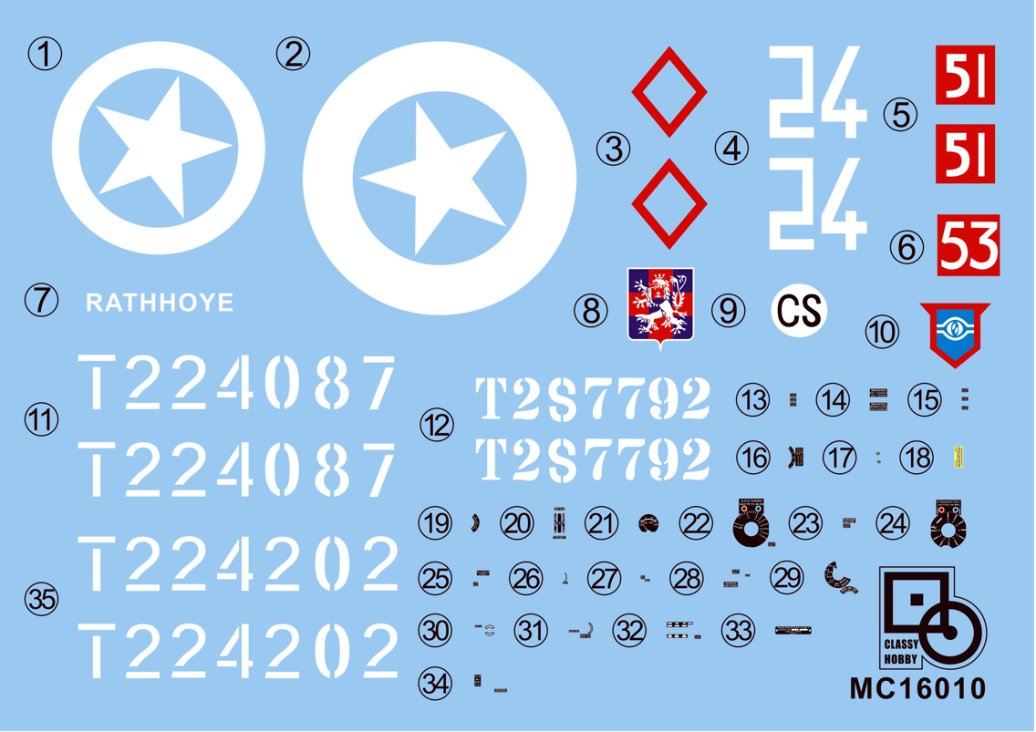 Classy Hobby MC16010 British Stuart VI M5A1 1/16 – image 2