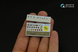 Quinta Studio QD35052 GMC CCKW 353 (open cab) 3D-Printed &amp;amp; colored Interior on decal paper (Tamiya) 1/35 – obrázek 10