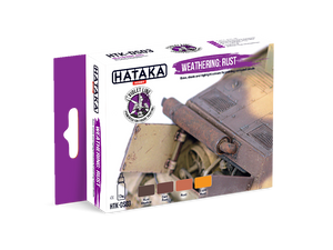 Hataka HTK-DS03 Weathering: Rust 4x17ml – image 2