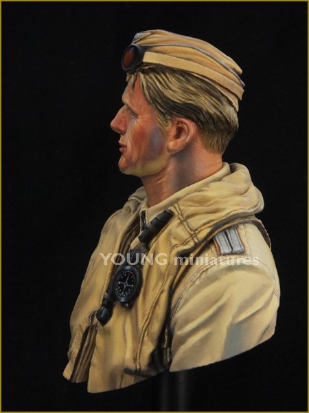 Young Miniatures YM1846 LUFTWAFFE PILOT North Africa WWII 1/10 – Bild 5