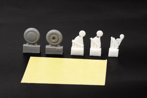 Eduard 6481089 F4F-4 wheels early ACADEMY 1/48 – image 4
