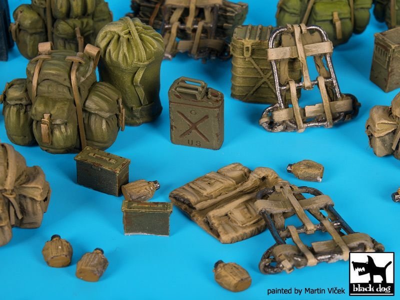 Black Dog T35164 US Army(Vietnam)equipment accessories set 1/35 – image 2
