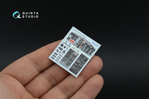 Quinta Studio QD35158 UH-1B 3D-Printed &amp;amp; coloured Interior on decal paper (Trumpeter) 1/35 – zdjęcie 5