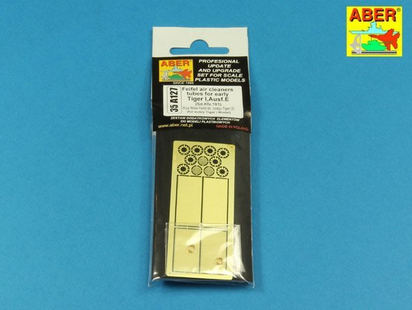 Aber 35A127 Feifel air cleaners tubes for early Tiger I, Ausf.E (Sd.Kfz.181) 1/35 – Bild 12