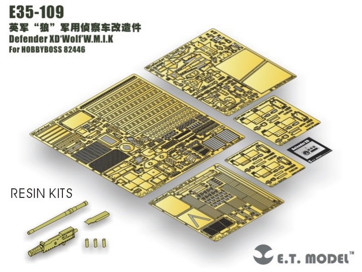 ET Model E35-109 Defender XD 'Wolf' WMIK (For HOBBY BOSS 82446) (1/35)