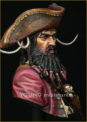 Young Miniatures YH1823 BLACK BEARD 1718 Queen Anne&amp;#39;s Revenge 1/10 – Bild 9