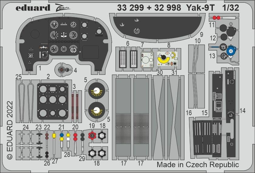 Eduard BIG33144 Yak-9T ICM 1/32 – image 4