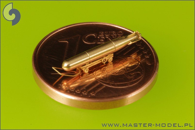 Master SM-350-072 USN Airborne torpedoes Mark 13 (22.4in) with trolleys - early type (10 pcs) – image 6