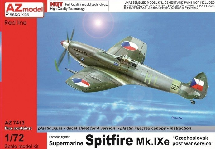 AZ Model AZ7413 Supermarine Spitfire Mk.IXe 1/72
