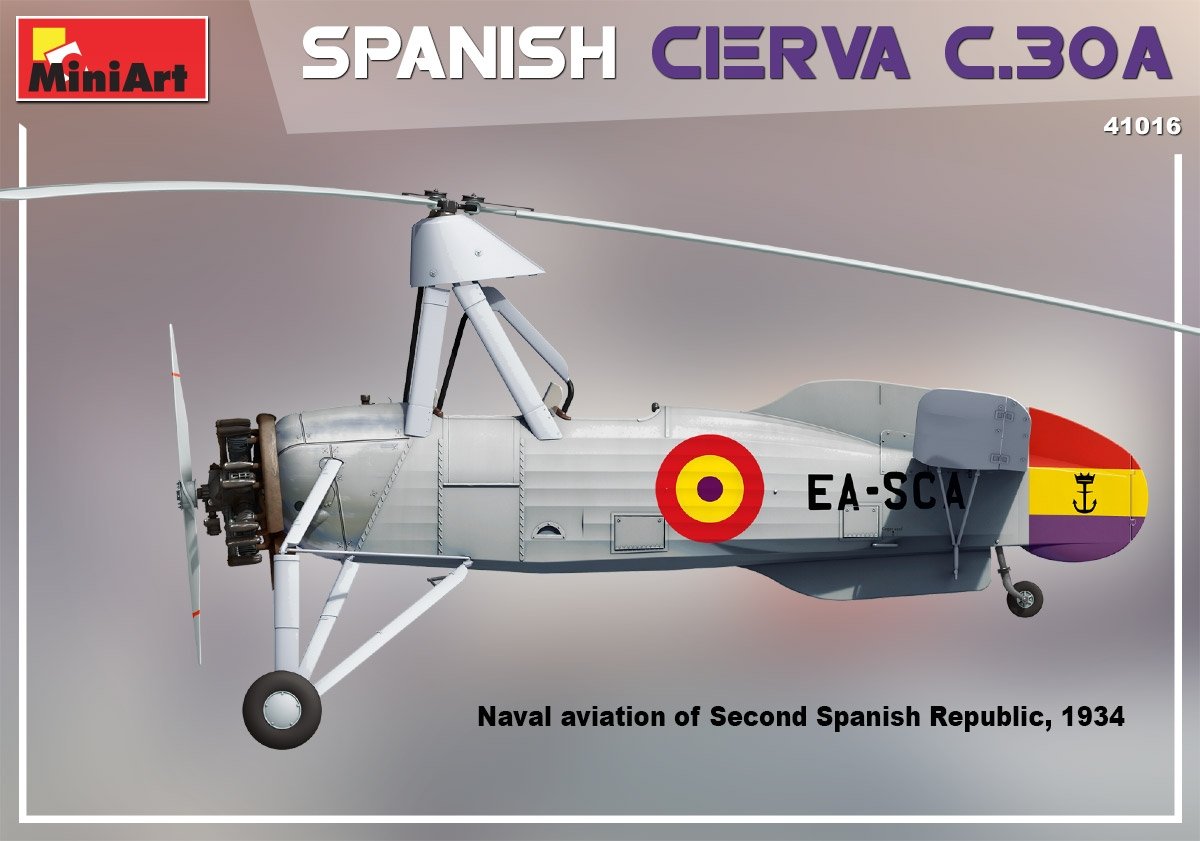 Miniart 41016 Spanish Cierva C.30A 1/35 – Bild 3