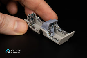 Quinta Studio QDS+48347 FA-18D late 3D-Printed colored Interior on decal paper (Hasegawa) (with 3D-printed resin parts) (Small version) 1/48 – image 10