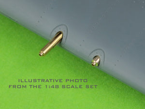 Master AM-32-125 F4F-3 Wildcat EARLY (pre-war) - Browning .50 MGs with oblong radiator holes and early pitot tube 1/32 – Bild 3
