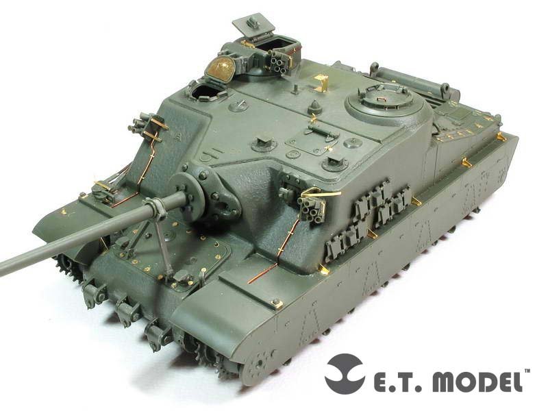 ET Model E35-156 WWII British Heavy Assault Tank A39 Tortoise (For Meng TS-002) (1/35) – image 4