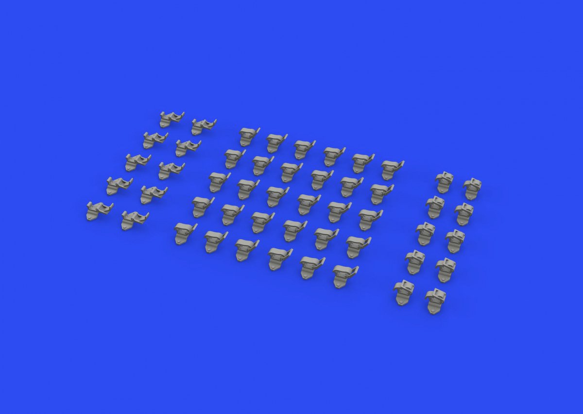 Eduard 635017 WWII German clamps Type 1 PRINT 1/35 – obrázek 2