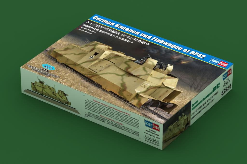 Hobby Boss 82925 German Kanonen und Flakwagen of BP42 1/72 – obrázek 2