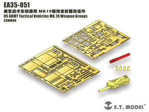 ET Model EA35-051 US ARMY Tactical Vehicles MK.19 Weapon Groups 1/35 – image 2