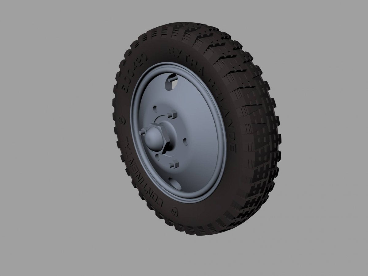 Panzer Art RE35-446 Sd.Kfz 231/232 Road wheels (6 rad) 1/35 – image 4