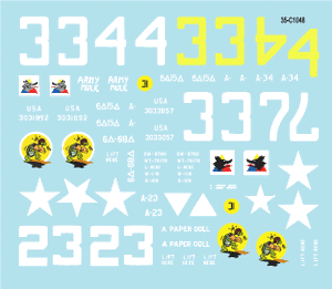 Star Decals 35-C1048 US M4A3E8 Easy Eight Sherman 1/35 – immagine 2