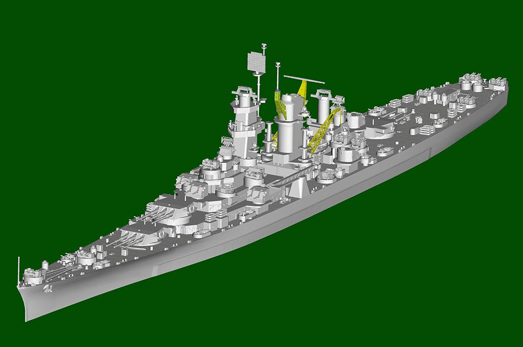 Trumpeter 06740 USS Hawaii CB-3 1/700 – imagen 5