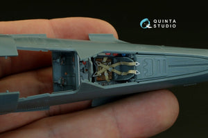 Quinta Studio QD48080 FW 190A-4 3D-Printed &amp;amp; colored Interior on decal paper (for Eduard kit) 1/48 – obrázek 7