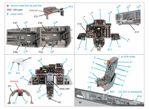 Quinta Studio QD+48371 F-4E with DMAS 3D-Printed &amp;amp; colored Interior on decal paper (Meng) (with 3D-printed resin parts) 1/48 – image 2
