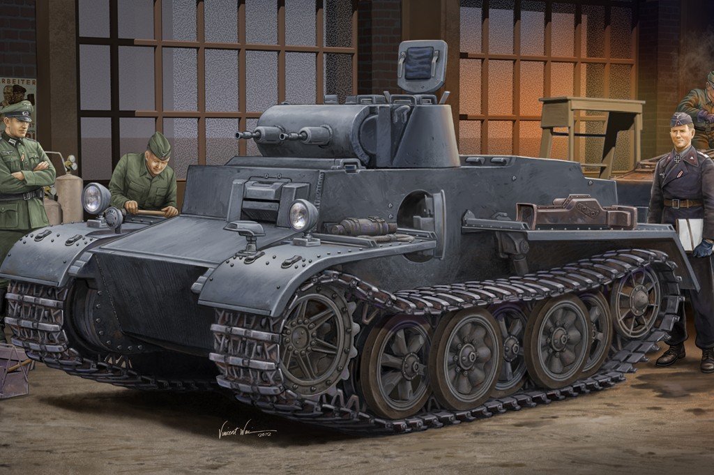 Hobby Boss 83804 German Pz.Kpfw.I Ausf.F (VK18.01)-Early 1/35