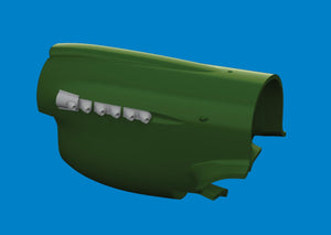 Eduard 6481099 P-40 cold weather exhaust stacks rounded PRINT EDUARD 1/48 – image 2