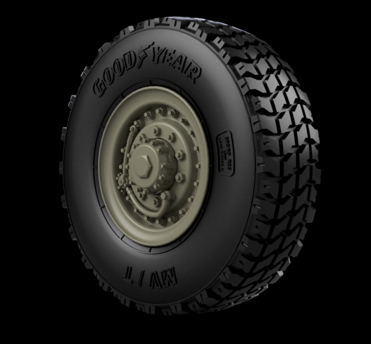 Roues de route Panzer Art RE35-710 FMTV (Goodyear) 1/35