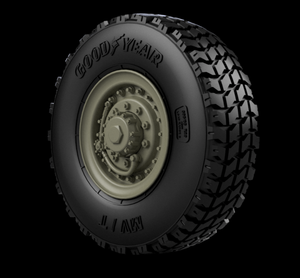 Roues de route Panzer Art RE35-710 FMTV (Goodyear) 1/35