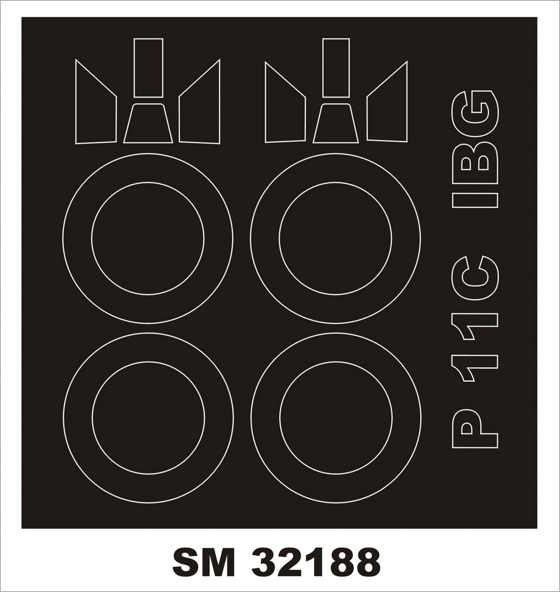 Montex SM32188 PZL P-11c IBG 1/32