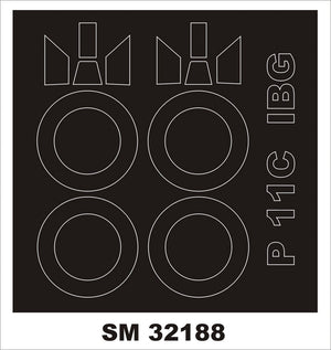 Montex SM32188 PZL P-11c IBG 1/32