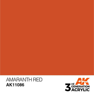 AK Interactive AK11086 Amaranth Red 17ml