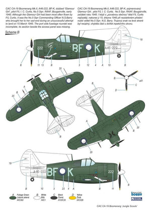 Special Hobby 72426 CAC CA-19 Boomerang &amp;#39;Jungle Scouts&amp;#39; 1/72 – image 8